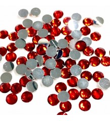 Rhinestones Flatback - Red - Pack of 100